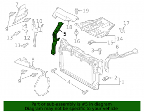 Right TV mount for Mazda CX-7 2006-2012