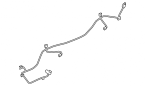 Mazda 6 19-21 rear bumper wiring for parking sensors and BSM