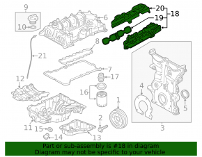 Intake manifold Chevrolet Cruze 16-17