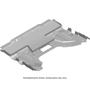 Engine protection Cadillac ATS 13-rwd