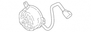 Cooling Fan Motor Hyundai Kona 18-23