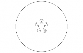 Wheel disk R16 Subaru Impreza 17-22 GK