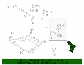 Front right axle shaft Volvo XC60 10-17