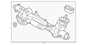 Electric power steering rack for Volkswagen Arteon 19-23