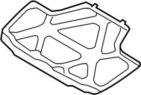 Insulation of the hood Infiniti G25 G35 G37 4d 06-15