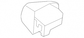 Outer handle plug front left Honda Accord 13-17