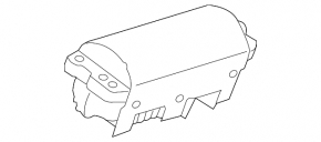 Airbag passenger in the dashboard VW Touareg 11-17