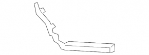 Front bumper mount, left side, Kia Soul 20-25