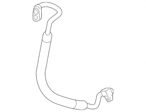 Air conditioning hose condenser-compressor Nissan Murano z50 03-07