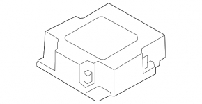 Module srs airbag computer airbags Kia Soul 14-16 dorest