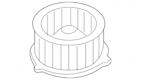 Mazda CX-3 16-21 heater fan motor