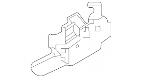 Volkswagen ID.4 21-25 trunk lid lock