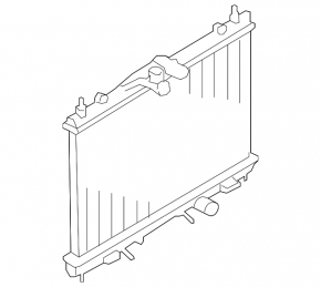 Nissan Versa 1.8 10-12 Water Cooling Radiator