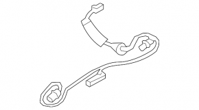 Infiniti Q50 18-23 trunk release button