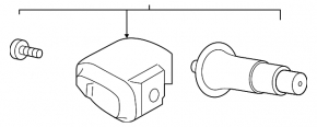 Subaru Crosstrek 18-23 433MHz Wheel Pressure Sensor
