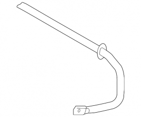 Rear stabilizer bar for Toyota Prius 50 16-18 FWD