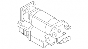 Air suspension compressor for Audi A6 04-11