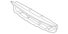 Lower radiator duct BMW 8 F92 F93 20-25 S63