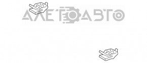 Clip for mounting headlight lower left Lexus RX300 RX330 RX350 RX400h 04-09