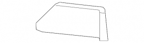 Nissan Leaf 18- Front Bumper Tow Hook Cap