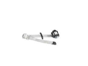 Driver's seat belt Jeep Cherokee KL 19-21 gray, shot, for dry cleaning