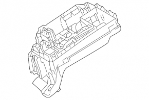 Lexus UX250h 19-24 Left Underhood Fuse Box
