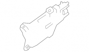 Kia Sportage 23-26 chrome inner rear left door handle