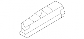 Central console button block Hyundai Elantra 21-23 for parking sensors with a parking button