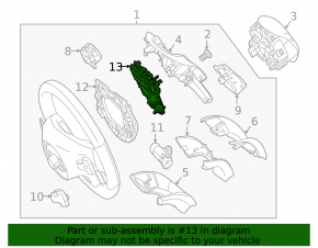 Contact plate Mercedes GLA 15-20