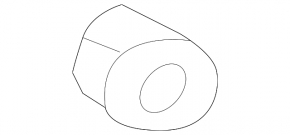 Ford C-max MK2 13-18 right front bumper parking sensor ring, outer