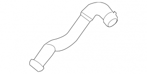 Upper cooling hose for Ford C-max MK2 13-18 with tee