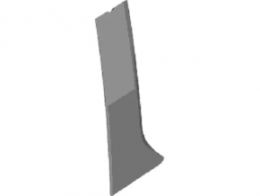 Door trim, side, rear, left, front, Ford Transit Connect MK2 13-23 passenger
