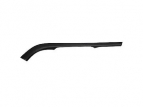 Lincoln MKZ 17-20 small right side center console trim, black leather