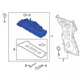Valve cover Ford Explorer 20- 2.3T