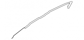 Left side curtain airbag for Infiniti G37 4D 12-15