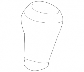 Mazda 6 14-20 manual transmission knob, black rubber