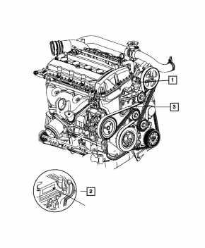 Bare cylinder block Jeep Compass 17- 2.4 21k