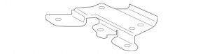 Auxiliary Cooling Pump Bracket Mercedes GLS-class X166 13-19 Assembled