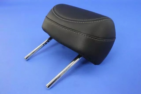 Headrest rear left Chrysler 200 15-17 black, cloth