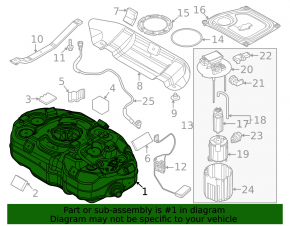 Kia Niro 23-26 PHEV Fuel Tank