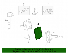 Honda Accord 13-13 Engine Computer ECU