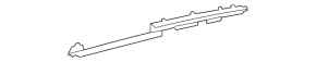 Toyota Prius 30 10-15 black and chrome front panel trim, for indicator