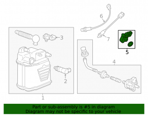 Map Sensor Chevrolet Trax 15-21 LUV
