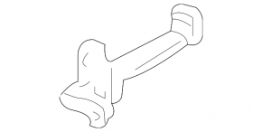 Subaru b10 Tribeca rear right door stop