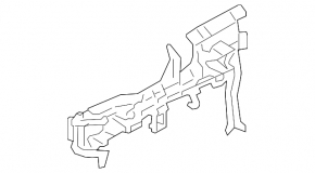 Subaru XV Crosstrek 18-23 Rear Left Door Handle Mechanism
