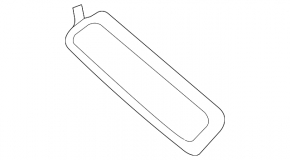 Front bumper reflector left BMW 4 F32/33/36 14-20