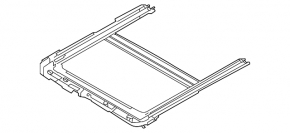Hatch mechanism frame Subaru Outback 20-23