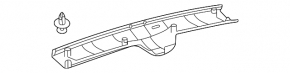 Upper trunk door trim Toyota Venza 21 - black