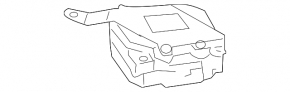 Steering Column Control Computer Lexus GS450h 06-07