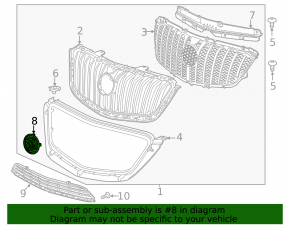 Buick Encore 13-16 Grille Emblem